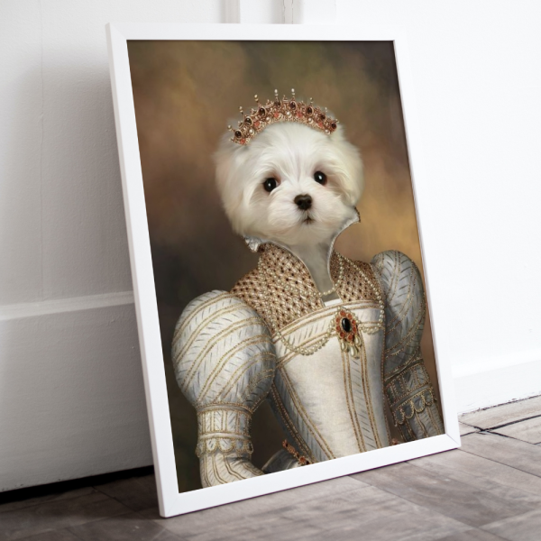 Portret Królowa w ramce